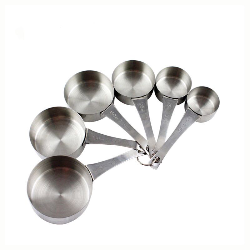 kitchen accessories stainless metal measure spoon stainless steel measuring scoop teaspoon measuring spoon