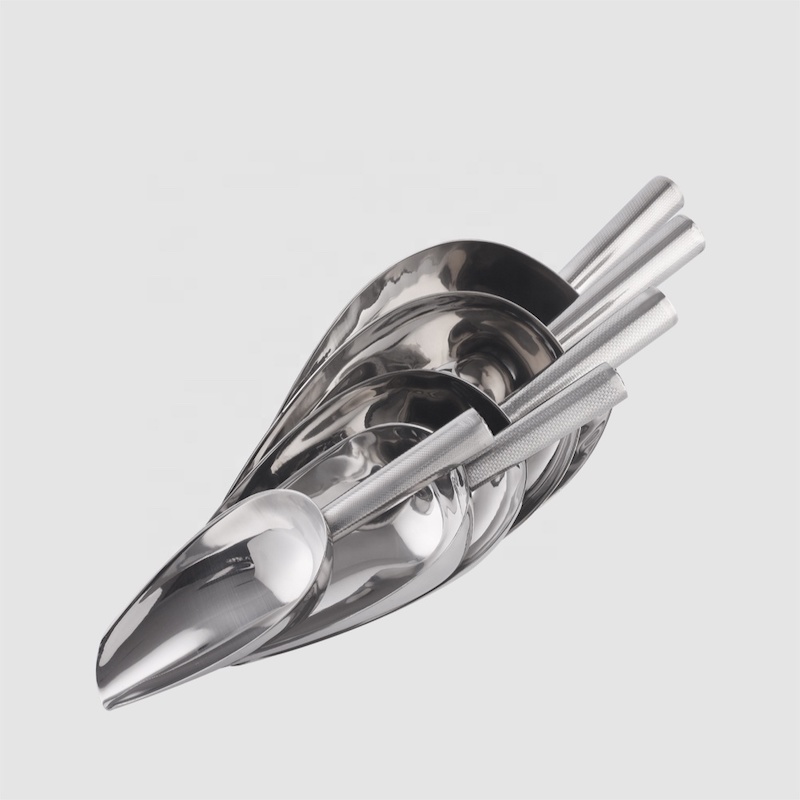 Bar Tools Stainless Steel Ice Scoop