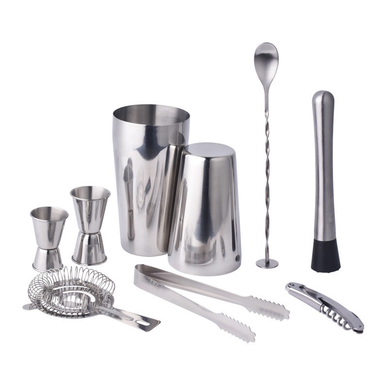 700ml stainless steel bar set professional cocktail shaker set bartender