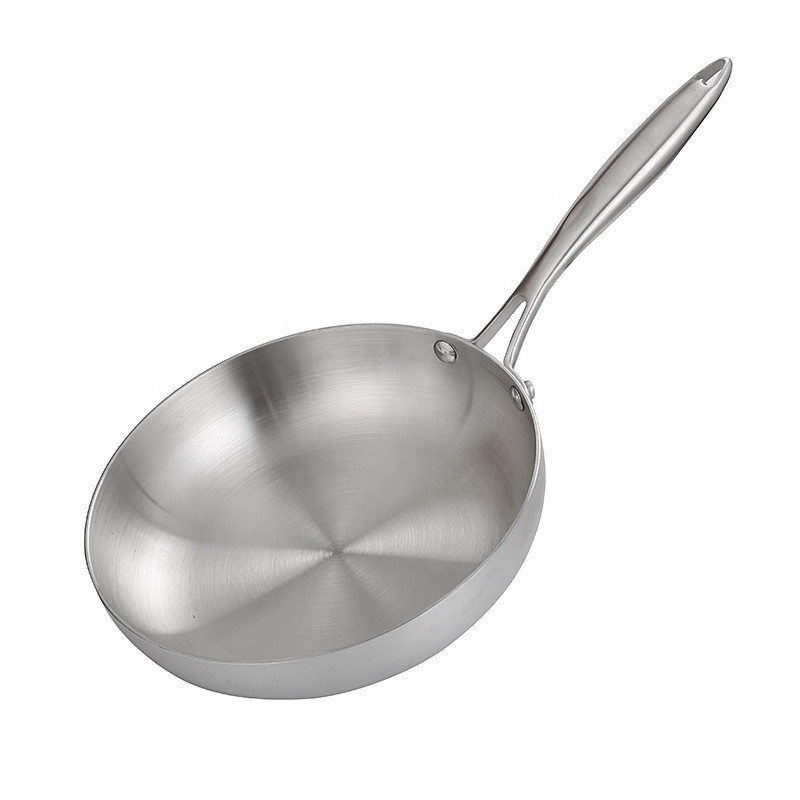 stainless steel fry pan