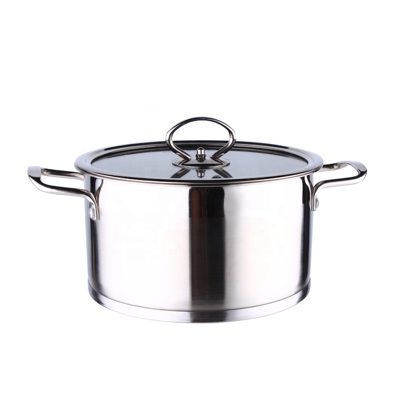 stainless steel casserole with cover