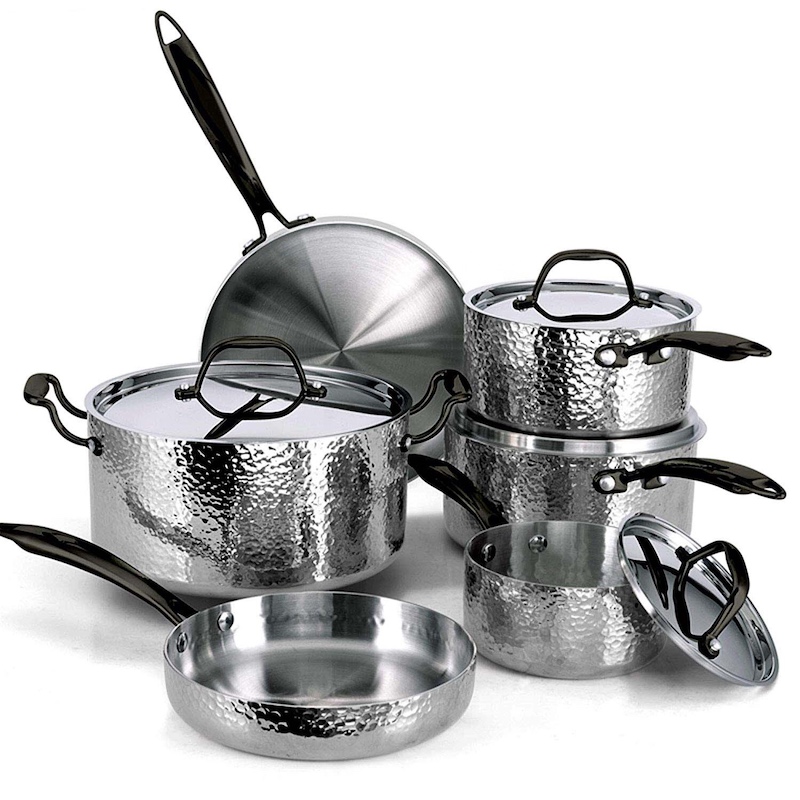 stainless steel cookware set